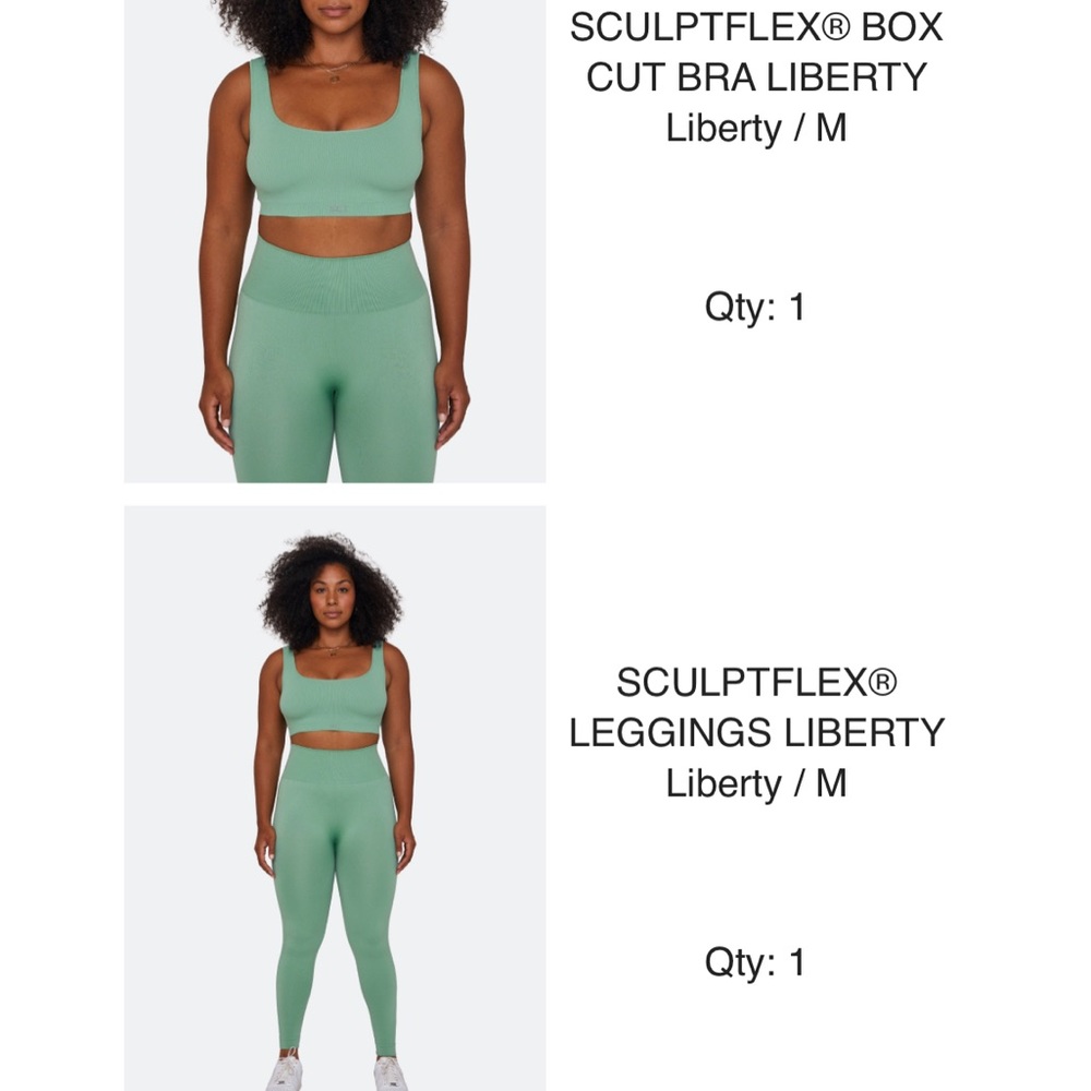Set Active sculpt flex set size medium color liberty.